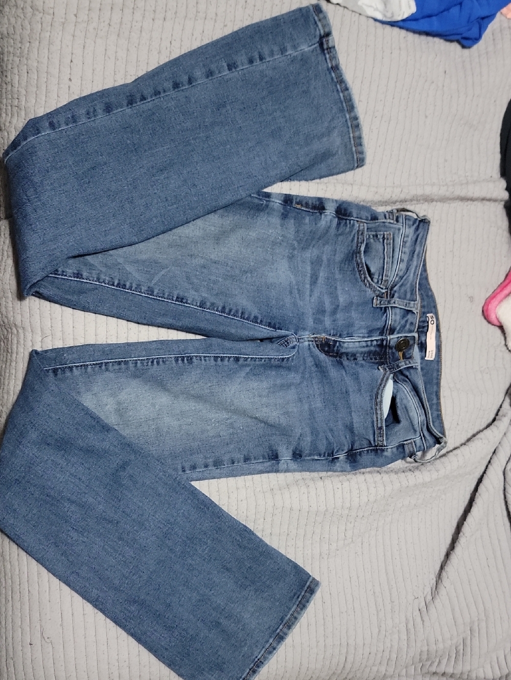 SO Women’s Medium Blue Straight-Leg Jeans